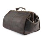 Greenland Nature Westcoast Dokterskoffer leer 40 cm, Brown met riem