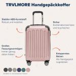 TRVLMORE koffer, roze