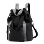 CHDWEY Umhängetaschen für Herren Yoga-Matt-Taschen Fitnessstudio Fitness-Gym-Schulter-Rucksack Sporttasche Kordelzug Sport Gymtas for weibliche Retro(Blue)