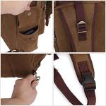 KAUKKO Canvas Tactical Vintage Borsttas Tactical Schoudertas