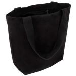 stijlvolle ruime draagtas, met binnenzak, ritssluiting en grote bodem, katoenen tas, stoffen shopper, handtas, Oeko-Tex 100 standaard gecertificeerd.