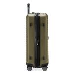 HAUPTSTADTKOFFER Midden grote harde koffer, TSA, 4 wielen, check-in bagage met 8 cm volumevergroting, 77 cm, 130 liter, grafiet, Avocado., koffer