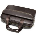 CHDWEY Umhängetaschen für Herren Herren Aktentasche Leder-Laptop-Tasche Geschäft Rechtsanwalt Büro Taschen for Männer Beutel-echten Leder-Aktenkoffer for Dokument