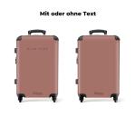 NoBoringSuitcases.com Handbagage, harde koffer met TSA-slot, voor volwassenen en vrouwen, trolley, reiskoffer, draagtas, rolkoffer, klein of middelgroot, 21 zandkleuren, koffer