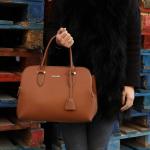 - Dames Bugatti Handtas Draagtas - Shopper Tote PU Leer Schoudertas - Veel Zakken Vakken Rits Crossbodytas - Vrouwen Meisje Tassen - Mode Stad Werk - Kameel Bruin