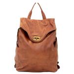 BZNA Bag Rinalto coganc bruin Italië rugzak backpacker designer tas handtas schoudertas leer dames nieuw
