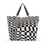 Shopper XL op-art - ruime boodschappentas en elegante handtas in één, van waterafstotend materiaal, Op-art, X-Large, shopper XL