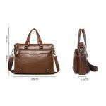 CHDWEY Umhängetaschen für Herren Hohe Kapazität schwarzer männlicher Messenger Bag Männer Aktentasche for Dokument Laptop Computer Handtasche A4 14 Zoll Computertasche(Khaki)