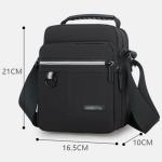 CHDWEY Umhängetaschen für Herren Männer wasserdichte Messenger Umhängetaschen Sling Crossbody Bag Cross Pack Handtasche auf Single-Schulter for Männchen(Blue)