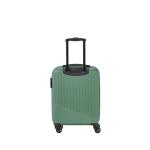 Travelite 4-Rad Handgepäck Koffer klein 37 Liter, Gepäck Serie Bali: ABS Hartschalen Trolley erfüllt IATA-Bordgepäckmaß, 55 cm