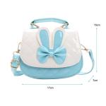 Barakara Schoudertas voor kinderen en meisjes, schattige handtas voor meisjes, kleine PU-lederen schoudertas met afneembare schouderriem, schattige borsttas, crossbody bag, portemo