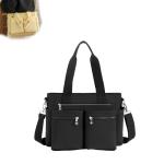 Generisch Große, Schlichte Tragetasche For Damen Mit Reißverschluss Und Mehreren Taschen, Große Umhängetasche, Einfarbig, Große Kapazität, Rucksack Mit Mehreren Fächern