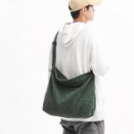 Schoudertas voor dames, grote shopper, tote bag, schoudertas, casual crossbody tas met verstelbare schouderriem, voor school, kantoor, werk, reizen, uitstapjes, winkelen, groen