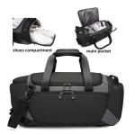 CHDWEY Umhängetaschen für Herren Multifunctional Customize Sports Waterproof Gym Luggage Travel Bags Travel suitcases(Grijs)