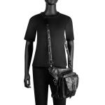 Waterdichte Motorfiets Tas Vrouwen Heuptas Fanny Packs Motorfiets Hip Drop Been Tassen Steampunk Holster Schoudertas Mannen PU Lederen Crossbody Tassen