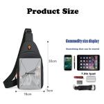 Schoudertas, messenger bag, herentas om te hangen, klein, heren, mobiele telefoon, sling tas, mannen, schoudertas, crossbag, borsttas, dames, crossbody mobiele telefoon, waterdicht