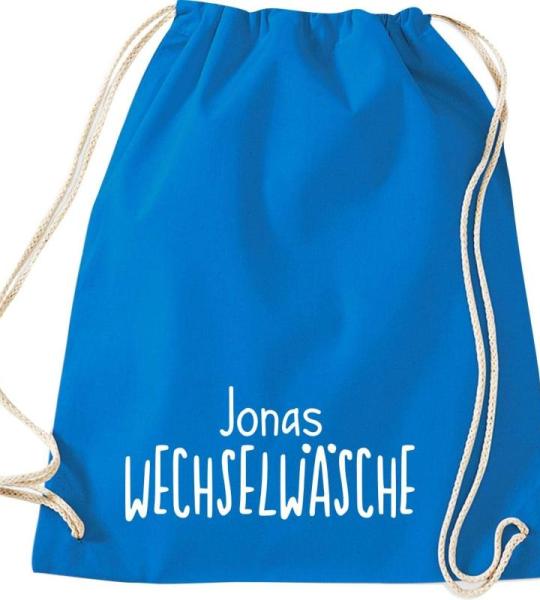 ShirtInStyle Gymtas, wisselkleding met gewenste naam, kinderdagverblijf, hort, school, vrije tijd, gymtas