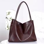 Tote tas met antieke stijl en veelzijdige woon-werkverkeer boodschappentas, casual zachte leren tas voor vrouwen