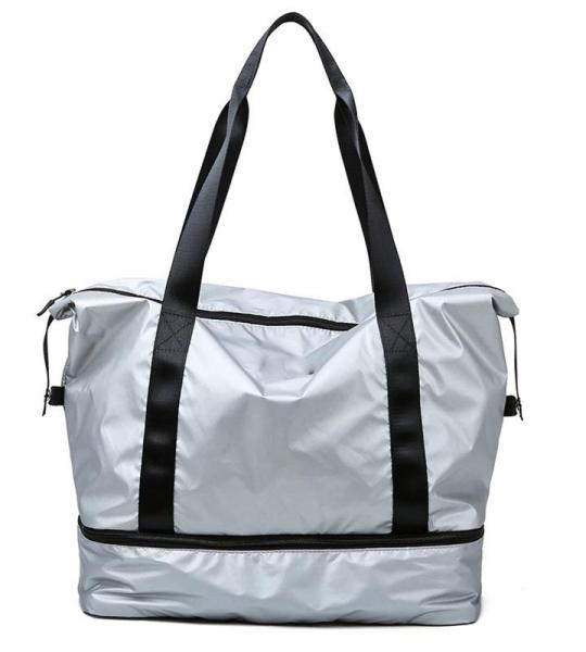 CHDWEY Umhängetaschen für Herren Nass trockene Fitness-Gymnastik-Tasche Reisetaschen for die Frauen der Yoga-Matte Männer nass nass Training Tasche trocken Turner Turnhallentasc
