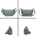 Mademoiselle.M M70 Half-Moon Bag Eucalyptus