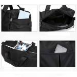 CHDWEY Umhängetaschen für Herren Outdoor Große Sporttasche for Frauen Fitness Nass Trockene Männer Gymnastasche Rosa wasserdichte Reise Training Tasche Schuhe Yoga Matt Tasche(