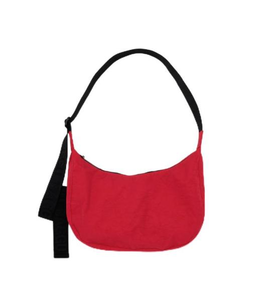 BAGGU Unisex Medium Nylon Crescent Bag Umhängetasche