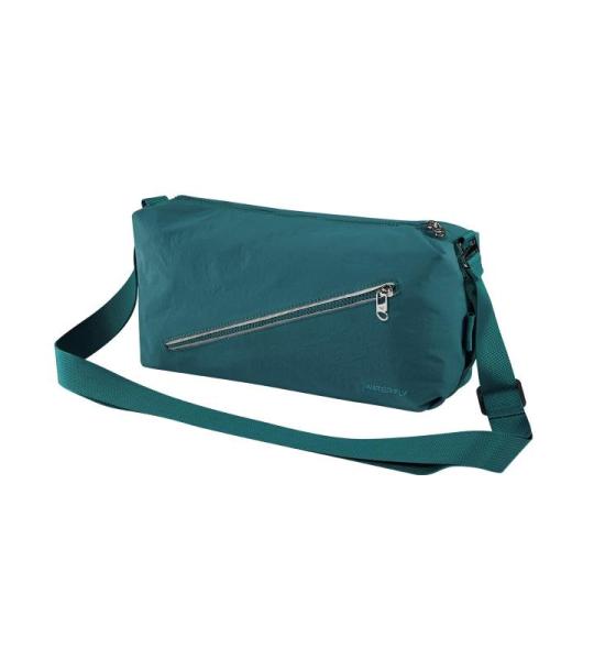 Schoudertas heren schoudertas dames mannenhandtas borsttas crossbody sling bag messenger crossbag multifunctionele tas voor sport reizen pendelen fietsen wandelen, blauw, Medium