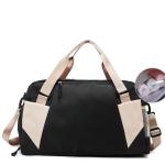 CHDWEY Umhängetaschen für Herren Trockene nasse Gym Bag Yoga Matte Sporttasche Handtaschen Outdoor Sport Schulter Reisen Frauen Männer Fitness Training Tasche mit Schuhtasche(Bl