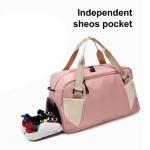 CHDWEY Umhängetaschen für Herren Trockene nasse Gym Bag Yoga Matte Sporttasche Handtaschen Outdoor Sport Schulter Reisen Frauen Männer Fitness Training Tasche mit Schuhtasche(Re