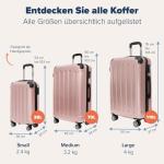 TRVLMORE koffer, roze