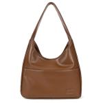 CUNGGI Draagtassen voor dames, grote schoudertas, hobo tote bag van veganistisch kunstleer, casual retro schoudertas voor dagelijks gebruik