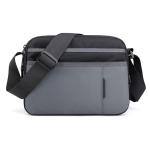 CHDWEY Umhängetaschen für Herren Männer Umhängetasche Business Crossbody Tasche Nylon Mann Messenger Bag Hohe Qualität Männliche Outdoor Sports Tasche Handtaschen(Grijs)
