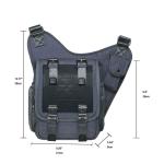 KAUKKO Canvas Tactical Vintage Borsttas Tactical Schoudertas