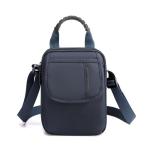 CHDWEY Umhängetaschen für Herren Kleine Umhängetasche for Männer lässig wasserdicht Nylon Messenger Bag Business weiche multifunktionale tragbare Reise Handtaschen Sack(Navy B