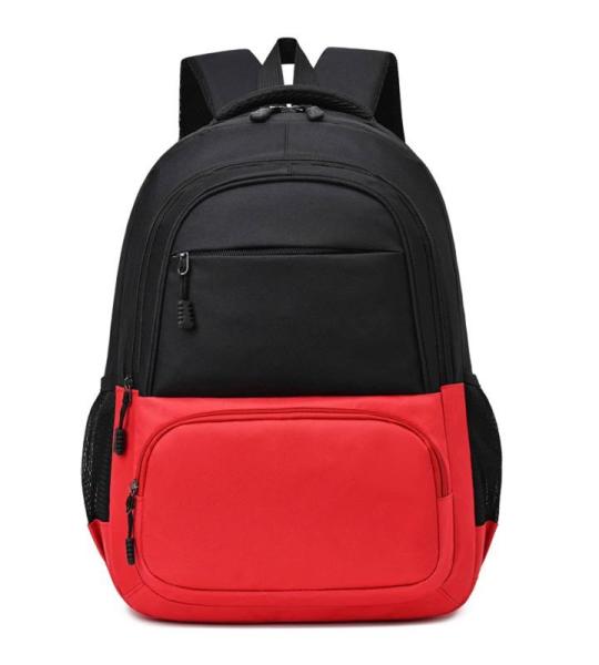 CHDWEY Umhängetaschen für Herren Mann Rucksack Große Kapazität Umhängetasche Mode Männer Rucksack College Schule Rucksack Teenager Reisetasche Rucksack(Red)