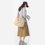 X SIM FITNESSX Unisex corduroy tas schoudertas grote dames shopper tas fashion stoffen tas voor dagelijks gebruik / kantoor / school / reizen, Kaki, Retro