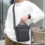 CHDWEY Umhängetaschen für Herren Umhängetasche for männliche Handtasche Gute Quaity Crossbody Bags Business Casual Messenger Bag Männer Kleine Tasche Reisetaschen(Grijs)