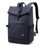 CHDWEY Umhängetaschen für Herren Mann Rucksack Große Kapazität Atmungsaktive Rucksack Männer Reisetasche Lässige Männer Mode Rucksack Reine Farbe Schule Rucksack(Black)