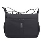 CHDWEY Umhängetaschen für Herren Männer Schulter Crossbody Bag Outdoor Sport Man Messenger Bag Hohe Qualität wasserdichte Nylon Business Männliche Handtaschen(Black)