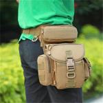Waterdichte motortas heren beentas heup motorfiets packs heuptas utility riem pack zakje verstelbare wandelen mannelijke outdoor vrije tijd sport (kleur6)