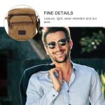 VALICLUD Tas voor man vriend kaki man schouder mode schoudertas canvas multifunctionele hand vader casual capaciteit draagbaar