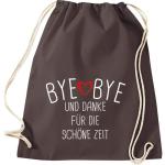 Shirtinstyle Gymtas, bye bye en dank voor de mooie tijd, opvoeder, leraar, leraren, gymtas, tas, schooltas, kleuterschool