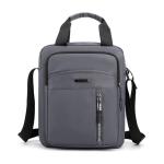 CHDWEY Umhängetaschen für Herren Casual Männer Umhängetaschen Tägliche Reise Crossbody Tasche Männliche Tote Messenger Bags Nylon Retro Mann Business Handtaschen(Grijs)