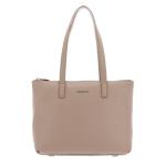Mellow Leather Crossover voor dames, Warm Taupe