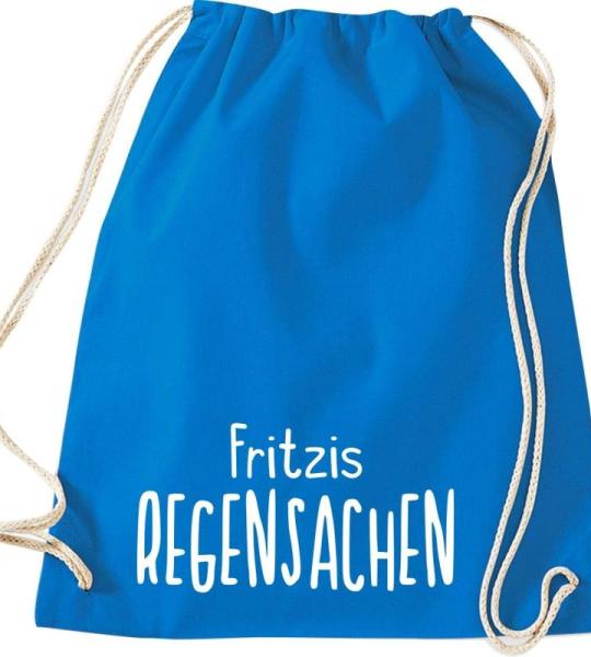 Shirtinstyle Gymtas, regenspullen met wensnaam, kinderdagverblijf, school, vrije tijd, gymtas tas tas