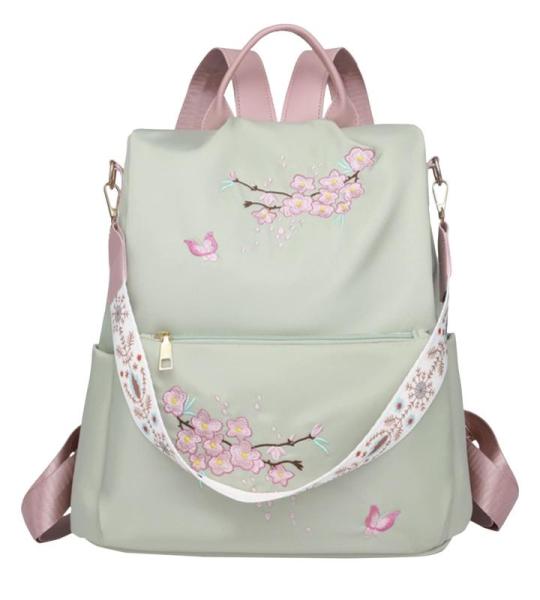 LOIJMK Umhängetaschen Kinder UK Beliebte Nylon Mädchen Beige Studenten Stifttasche im Rucksack Damen Schultaschen Umhängetaschen Damen Groß Messenger