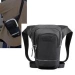 Waterdichte motortas motorfiets rijder reflecterende druppel beentas voor mannen reizen messenger cross body heup dijzakken mannelijke nylon riem taille heuptas (kleur5)