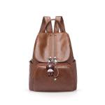 ADITAM Damesrugzak handtas casual dagrugzak modieuze rugzak voor college-dames rugzak PU-leer Double The Comfort