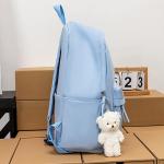 Gelb&Schwarz Tragetasche und Rucksack, japanischer Rucksack, koreanische Mode, vielseitig, Mittelschule, Schüler, Schultasche, große Kapazität, Reisetasche, Schulrucksack