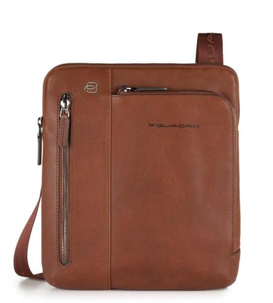 Piquadro Unisex Borsello Porta iPad-Tasche Black Square